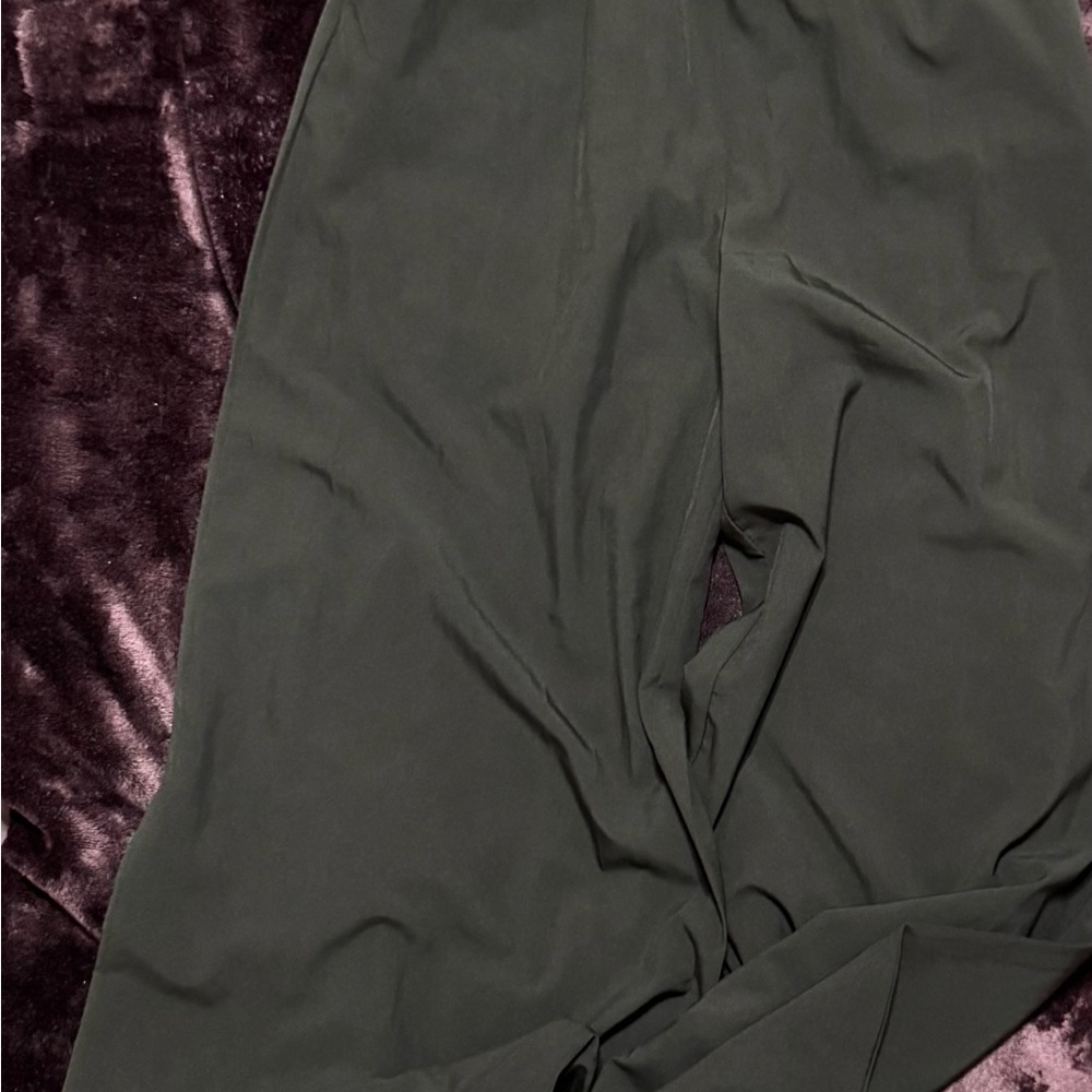 Black Wide-Leg Pants